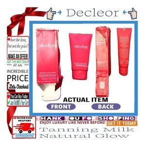 🛑 DECLEOR Paris ➕🆒 SELF TANNING MILK Aroma Sun Expert Natural Glow💸BUY NOW‼️
